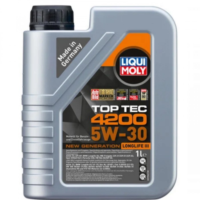 Ulei de motor sintetic Liqui Moly Top Tec 4200 5W30 1 litru