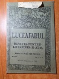 luceafarul 1 septembrie 1919-lucian blaga,nichifor crainic