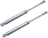 Set de 2 amortizoare pentru mobilier Vencede, 40 N, metal, argintiu, 258 mm