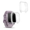 Set 2 Huse pentru Garmin Venu Sq / Venu Sq Music, Silicon, Transparent, 53854.01, Kwmobile