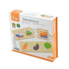 Puzzle sortator - Categorii, Viga foto