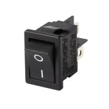 Intrerupator CR 19.2x13mm 6A 250Vac negru