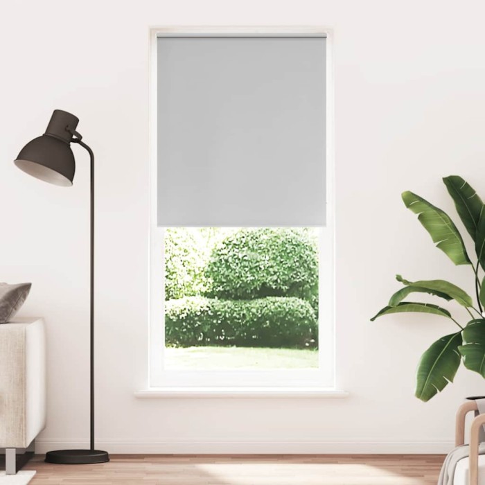Jaluzea rulabilă opacă, 80 x 230 cm, gri
