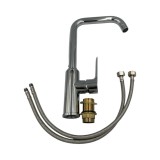 Baterie Bucatarie Lebada Cromata Alama Cartus 40mm Aerator Perlator Montare Chiuveta
