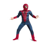 Costum Spiderman cu muschi copii 2-8 ani