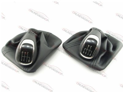 Nuca piele + manson schimbator Skoda octavia 2 FACELIFT in 5 sau 6 viteze foto