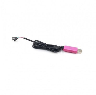 Cablu convertor USB - TTL serial cu 4 pini CP2102 OKYN0814-4 foto