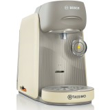 Espressor Bosch Tassimo Finesse TAS167P, 1400w, 3.3 bar, 0.7l , IntensityBoost, Autocuratare si decalcifiere, Capsule, Crem