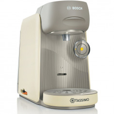 Espressor Bosch Tassimo Finesse TAS167P, 1400w, 3.3 bar, 0.7l , IntensityBoost, Autocuratare si decalcifiere, Capsule, Crem