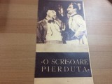 pliant o scrisoare pierduta ion luca caragiale reclama prezentare film 1953 RPR