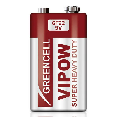 Baterie Greencell Vipow 9 V foto