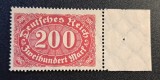 Germania / Deutsches Reich (1922&ndash;1923 Inflație) -200 Mark Margine (MINT / Neștampilat) CLK1