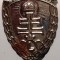 M.040 EMBLEMA WWII UNGARIA TRUPE PARAMILITARE LEVENTE SAPCA Szebb j&ouml;vőt I