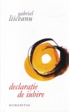 Gabriel Liiceanu - Declaratie de iubire