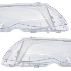 Set 2 Buc Sticla Far Dreapta + Stanga Am Bmw Seria 3 E46 2001-2005 Facelift HB011