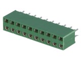 Soclu pini 20 pini 2,54mm THT 2x10