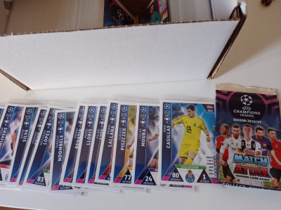 Topps Match Attax Champions League 2018 - 2019 - lot de 50 cards foto