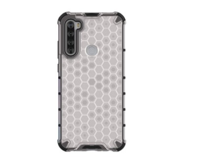 Husa XIAOMI Redmi Note 8T - Gel TPU Honeycomb Armor (Transparent) foto