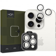 Folie de protectie camera Hofi Camring Pro+ pentru Apple iPhone 15 Pro/15 Pro Max Transparent