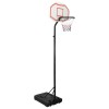 Gossi suport pentru cos de baschet, alb, 282-352 cm, polietilena