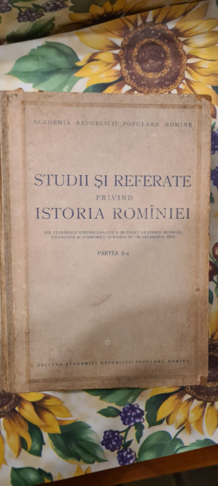 P3 Studii Si Referate Privind Istoria Romaniei, Partea 2 1953