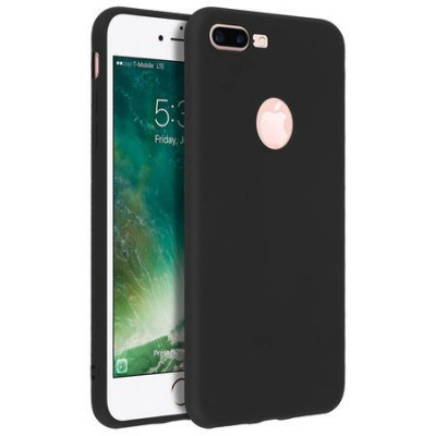 Husa pentru Apple iPhone 8 Plus, GloMax Perfect Fit negru mat foto