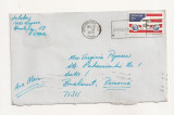 FD11 - Plic Circulat international SUA - Romania , 1976