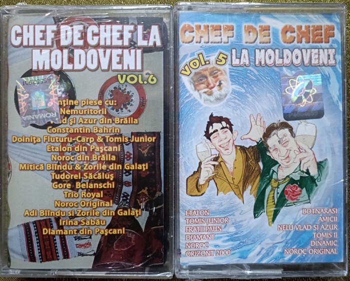 Chef de chef la Moldoveni, casete sigilate cu muzică de petrecere și manele
