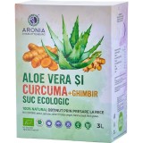 Suc de Aloe Vera, Curcuma si Ghimbir Ecologic/Bio 3L