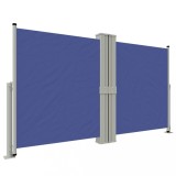 Cumpara ieftin Copertina laterala retractabila, albastru, 140x1200 cm