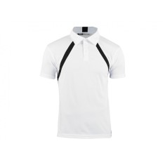 Slazenger Lob Cool Fit Polo Men - white-black - M