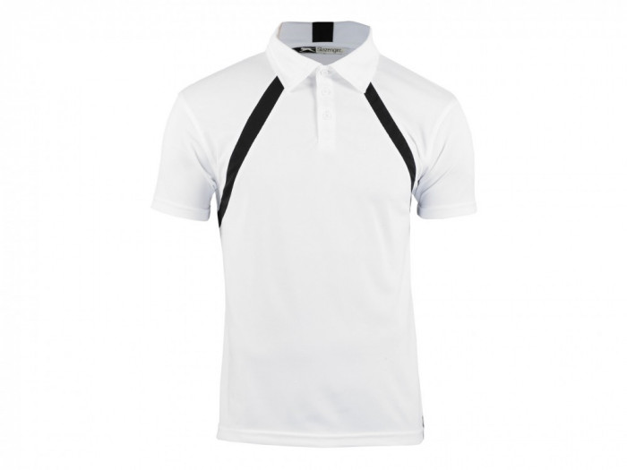 Slazenger Lob Cool Fit Polo Men - white-black - 3XL