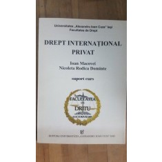 Drept international privat- Ioan Macovei, Nicoleta Rodica Dominte