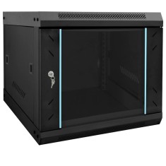 vidaXL Dulap de rețea cu depozitare Negru 53 x 60 x 45 cm Oțel