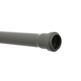 Teava PP pentru scurgere canalizare interioara, cu inel, 40 x 1.8 mm, 2 m, gri
