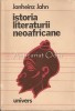 Istoria Literaturii Neoafricane - Janheinz Jahn, Editura Univers 1975, Studii Literare, Carte Cartonata