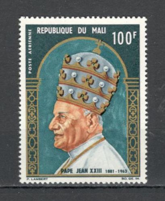 Mali.1965 Posta aeriana-Papa Ioan XXIII DM.36 foto