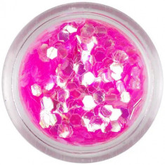 Hexagoane roz deschis - elemente aqua