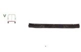 Panou spate Mercedes Sprinter 209-524 07.2006-10.2013, Vw Crafter (2e) 12.2005-2017 , partea Spate , Exterior,