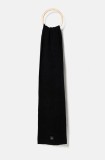 Armani Exchange esarfa din amestec de lana culoarea negru, neted, XM000116 AF10135