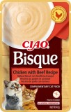Ciao Churu Inaba Bisque pentru Pisici cu Pui si Vita, 40 g