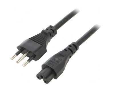 Cablu Alimentare IEC C5 1m 10A foto