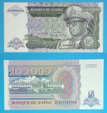 Zair 100.000 Zaires 1992 &#039;Mobutu&#039; UNC serie: K 2068533 D p#41