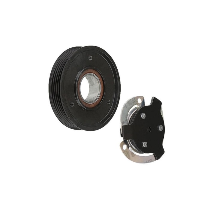 Cupla magnetica ambreiaj compresor A/C diametru 105 mm cu 5 caneluri, tip Delphi CVC, Opel Astra H 2004-2014, Zafira 1999-2005 motorizari 1, 4 si 1,