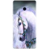 Husa silicon pentru Xiaomi Mi Mix 2, White Horse