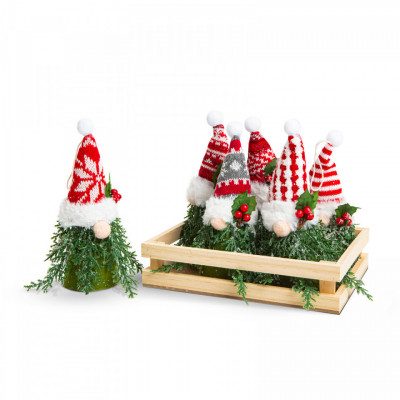 Elf scandinav de Crăciun - 18 cm - 6 tipuri foto