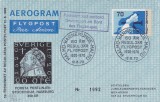 FILATELIE TEMATICA - PLIC SUEDIA TEMATICA AVION AVIOANE AVIATIE AIRMAIL AEROGRAMA