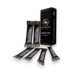 Supliment alimentar pe bază de miere VITAL HONEY, poate ajuta la potenta, erectie si intarzierea ejacularii, 1 cutie x 6 plicuri