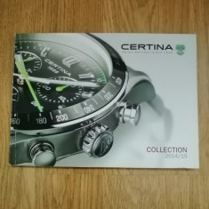 Certina: Swiss watches since 1888 - Collection 2014/2015 - catalog de ceasuri