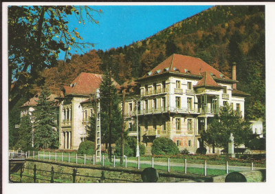 Carte Postala veche -Slanic Moldova - Pavilion central , necirculata foto